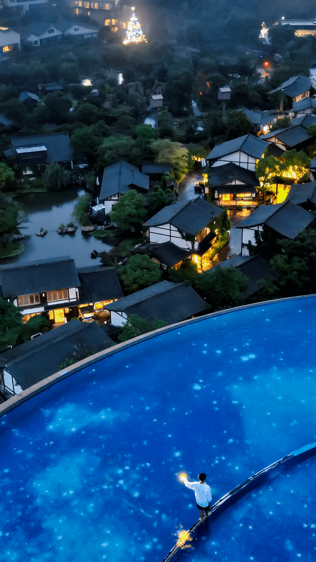葛仙村民宿:一处江南水乡般的避暑地_雨滴_荷花_泳池