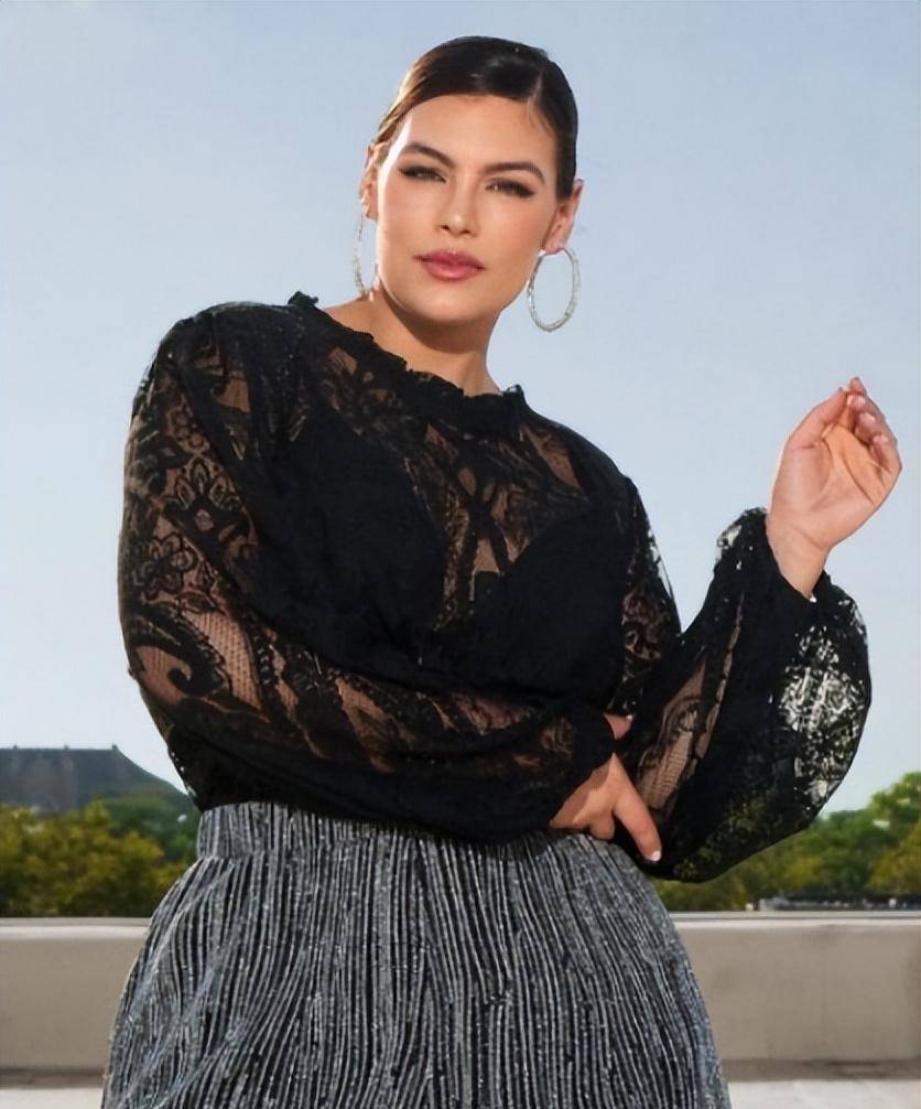 时尚迷人的大码模特,时尚界代言人之首:maria·gimena