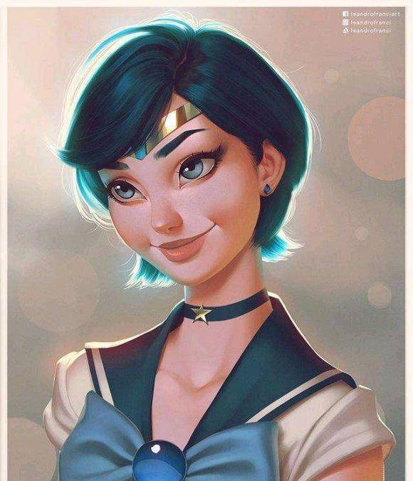 3d版《美少女战士》,风格偏向迪士尼动画,火野丽成了颜值巅峰_版本