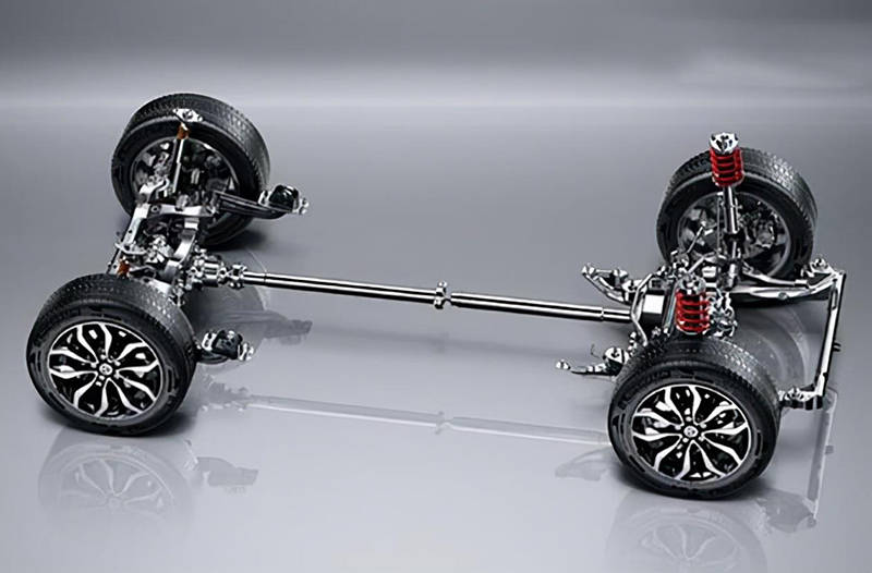 四驱车是有前后差速联动四轮驱动的汽车.