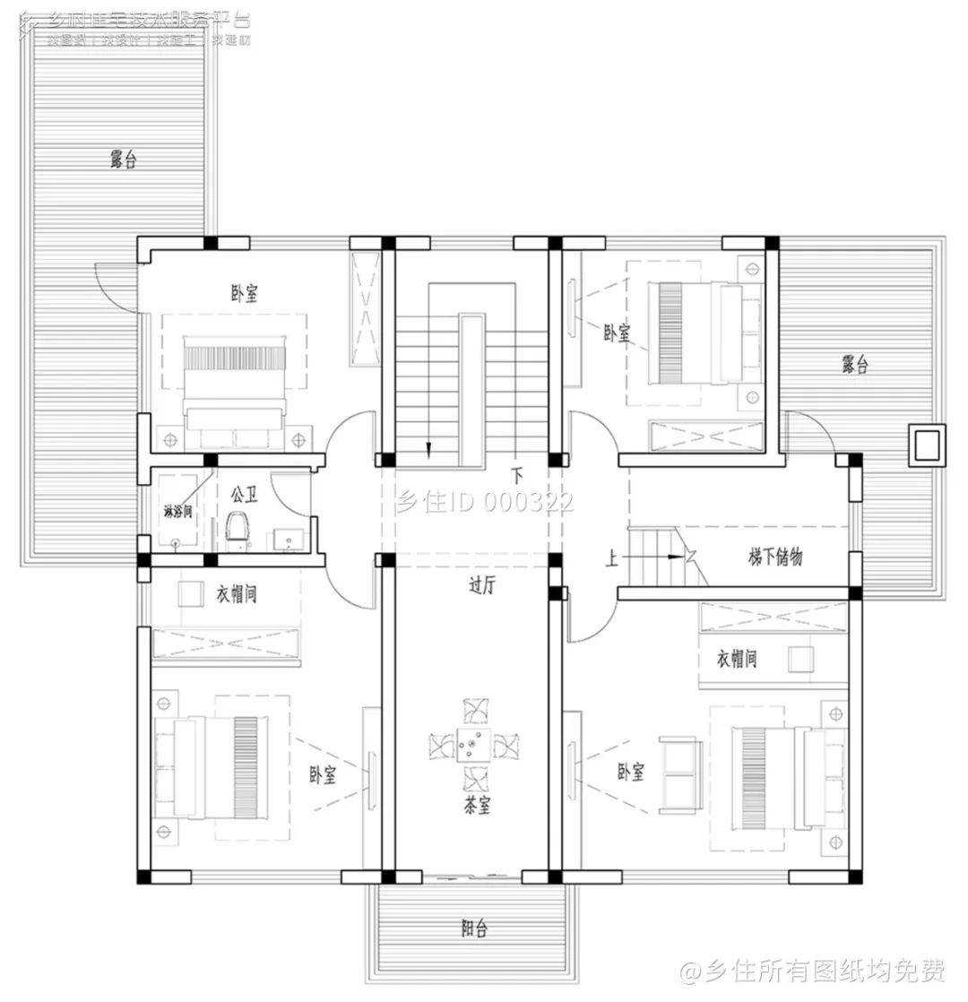 房屋平面cad图纸图片图片