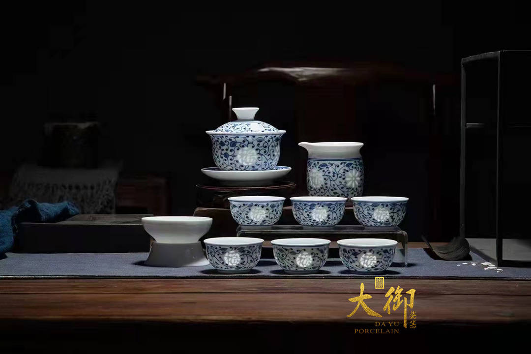 中国景德镇茶器8点セット手工陶瓷