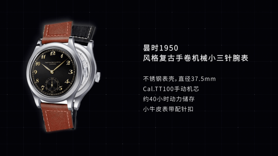 大腕撩表(国表篇):上海太极陀飞轮,昙时1950小三针,pierre paulin独眼