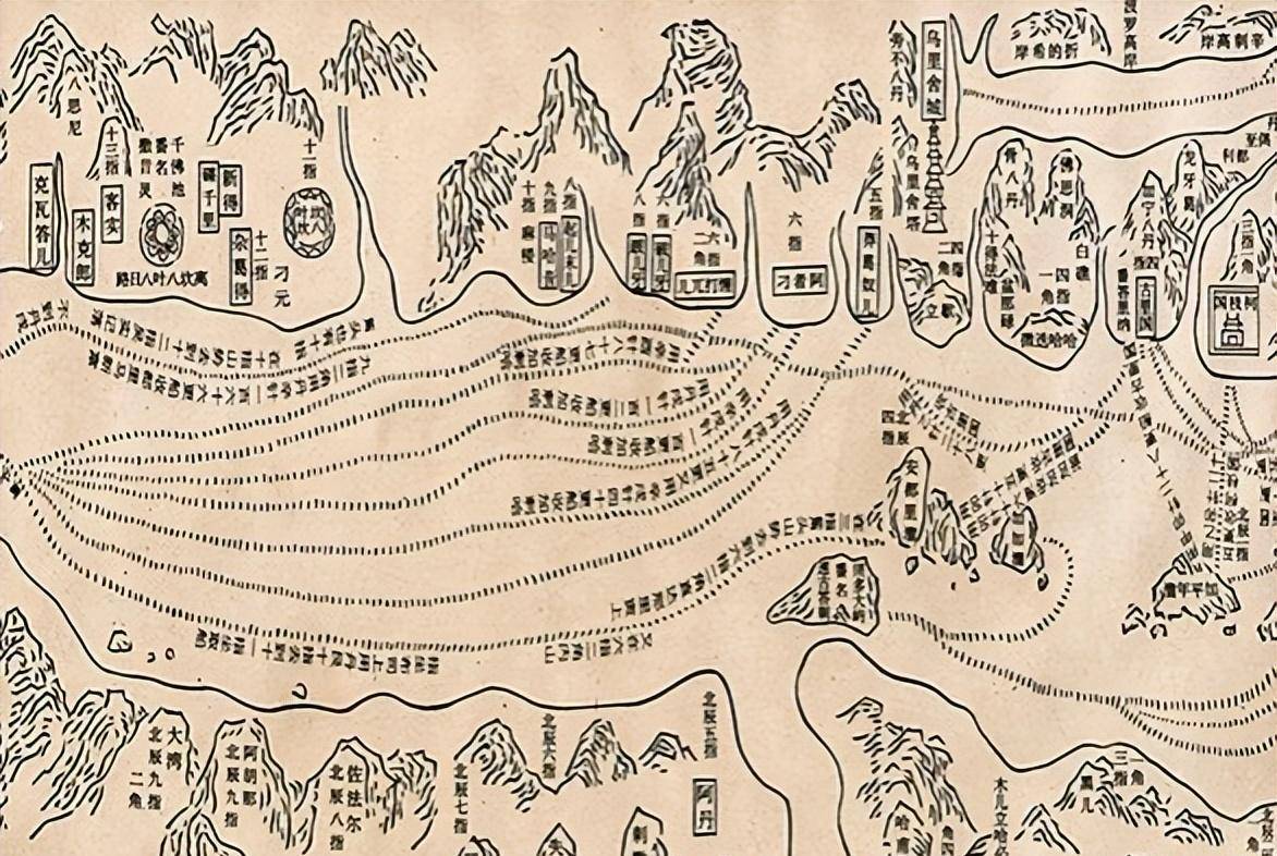 我国古代的海图绘制有多先进,小到沿岸旗杆,都标记得清清楚楚_航海_海