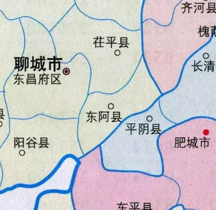 东阿县辖域的变迁:阳谷,东平,平阴均有原东阿地_黄河_县城_汉代