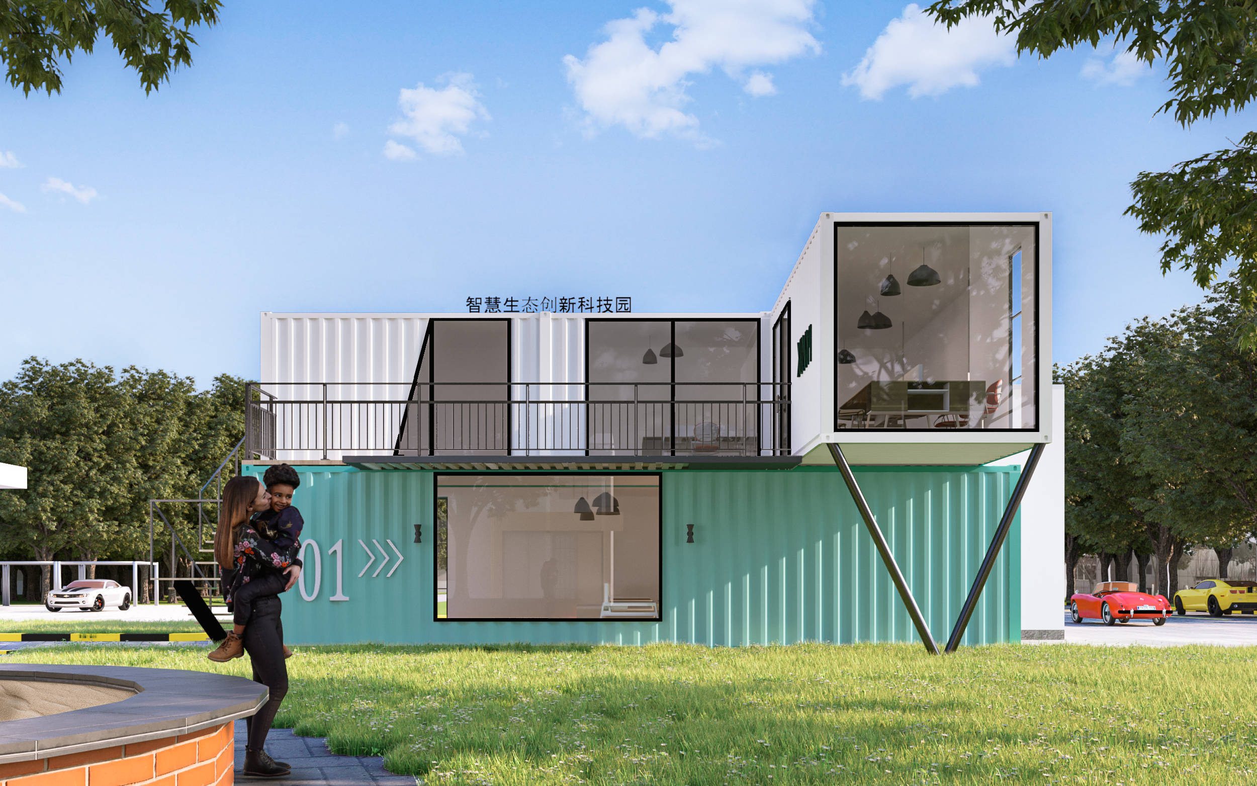 集装箱办公室:流动之势,无限空间_进行_建筑_需求