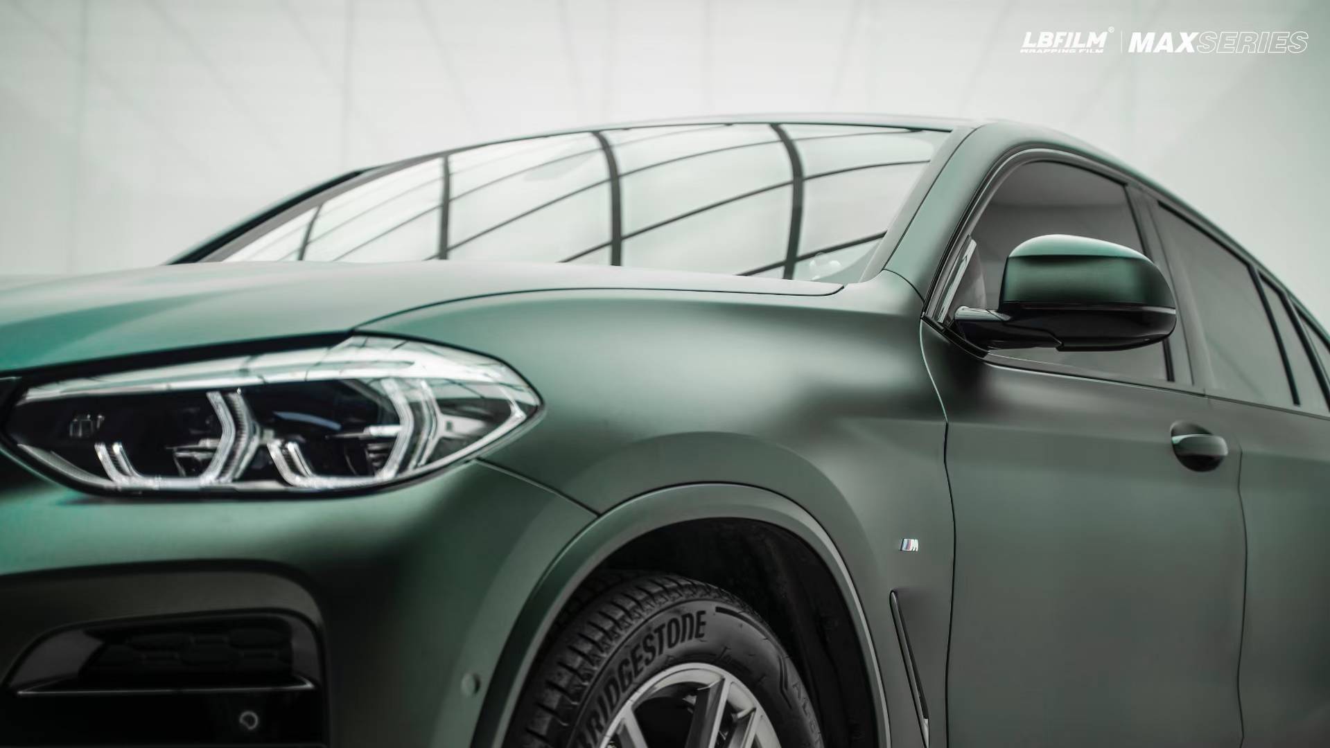 宝马x4-lb改色膜仙踪绿,仿佛进入了一片神秘的森林_搜狐汽车_搜狐网