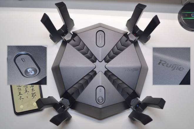 这才是游戏玩家该有的必胜法宝 锐捷天蝎电竞路由器