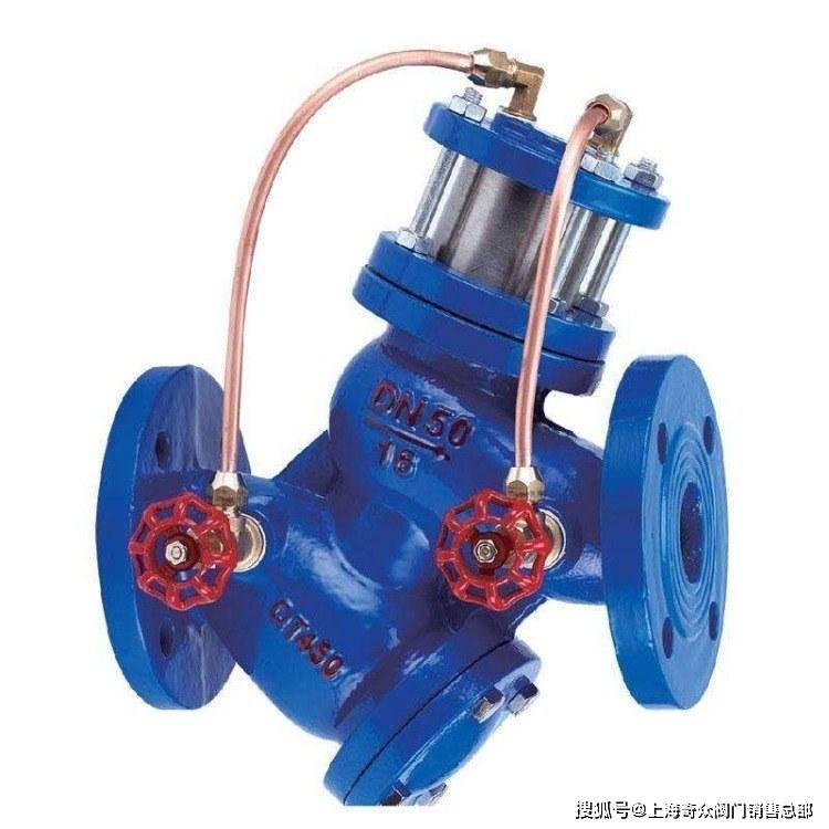 减压阀是利用管路中的水压自动操作主阀瓣的上下移动,控制阀门的开度