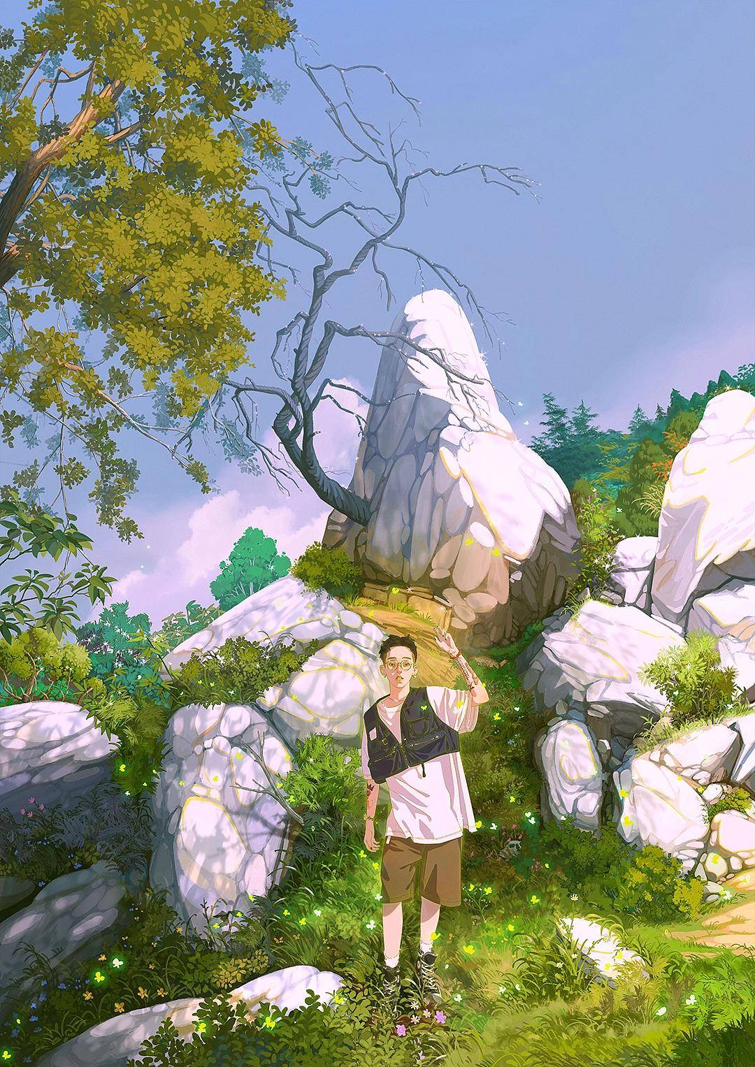 孙无力的66幅插画