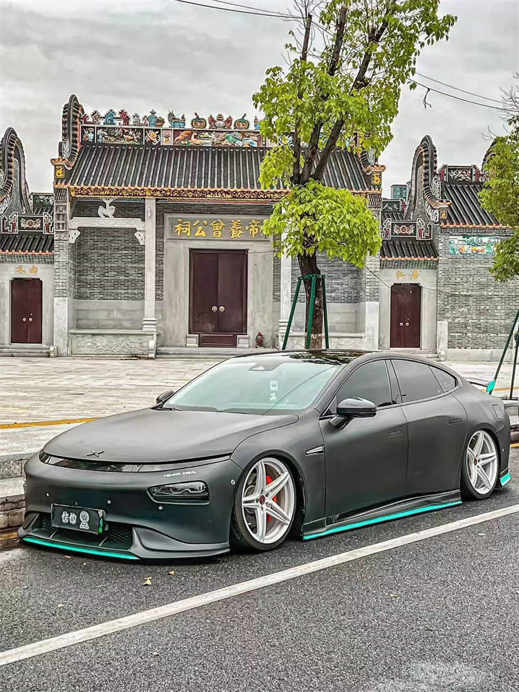 先锋姿态#小鹏p7改装airbft空气悬挂案例_搜狐汽车_搜狐网