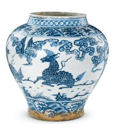 中国明時代六面染付(青花)壺 Yahoo!オークション -「中国美術 壺」(明) (中国、朝鮮半島)の