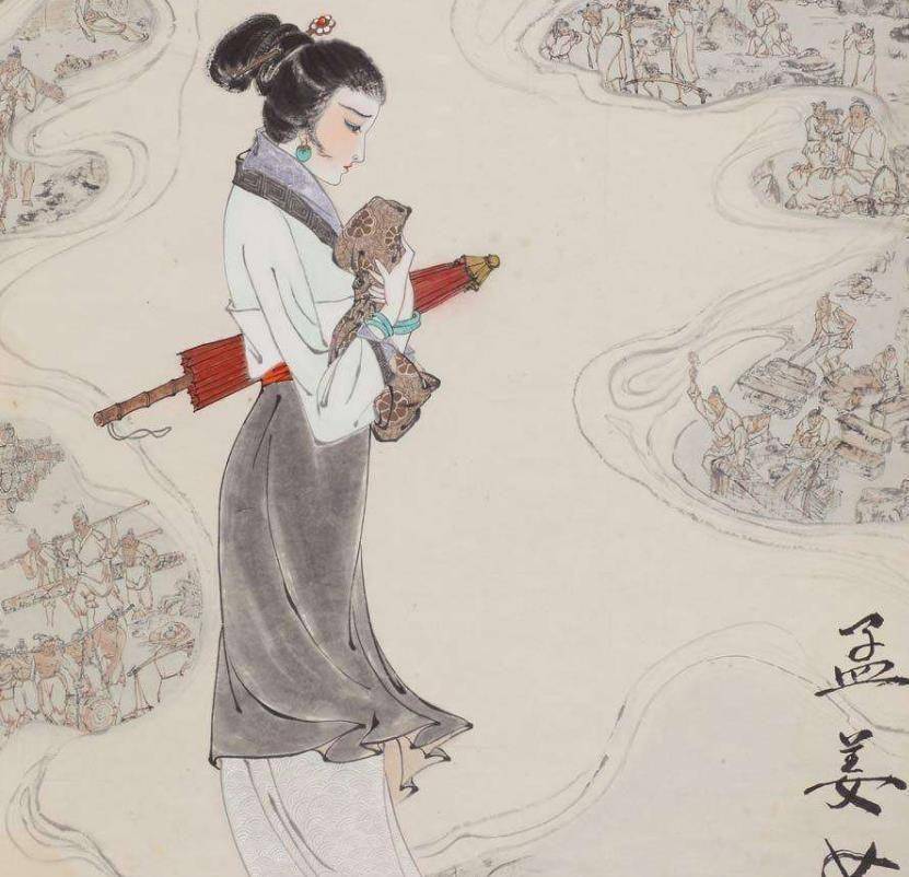 孟姜女的故事来源何处?她哭倒的是什么长城?_杞梁_秦始皇_丈夫