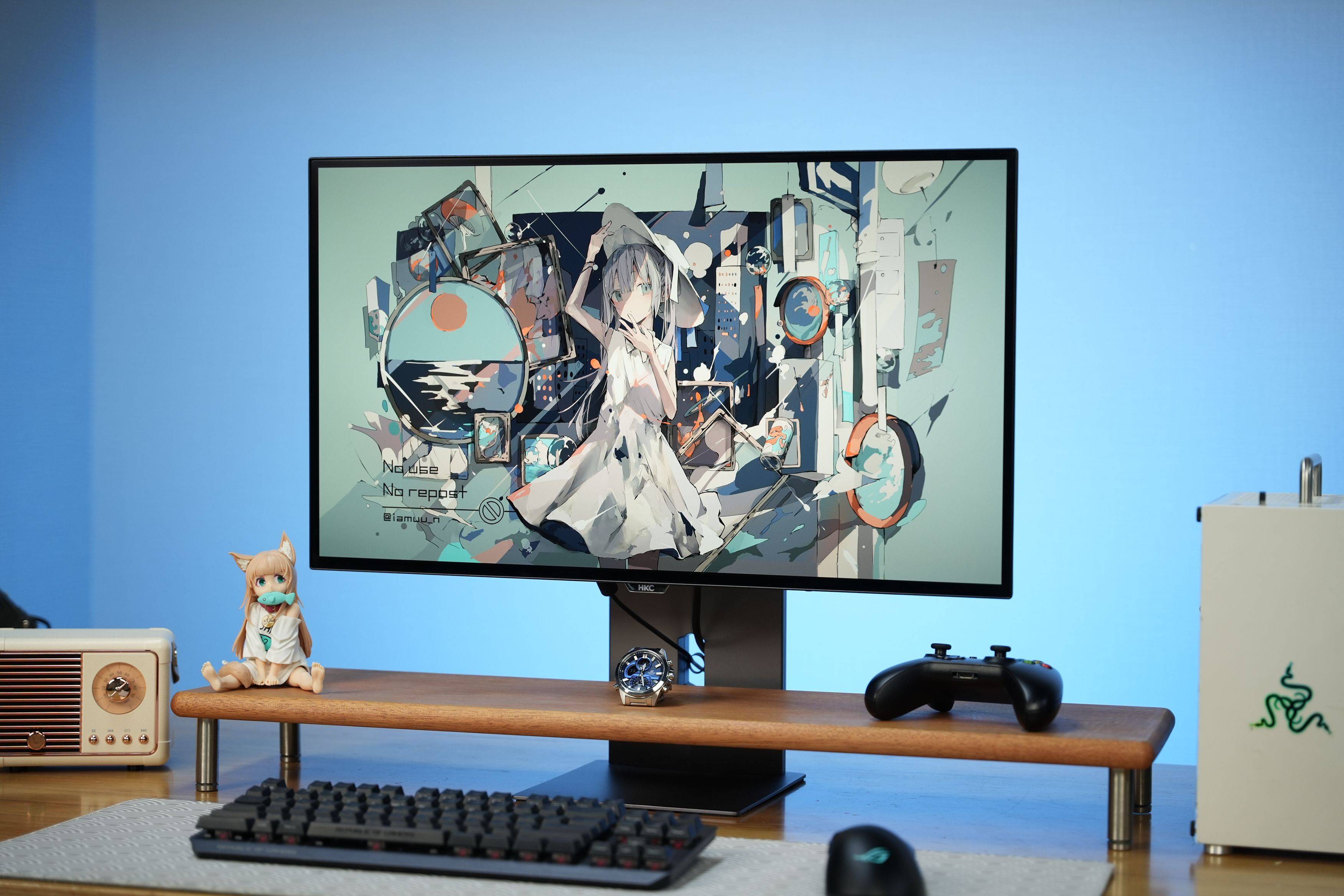 国产进场=腥风血雨？国民OLED机皇HKC OG27QK再掀电竞显示器波澜!