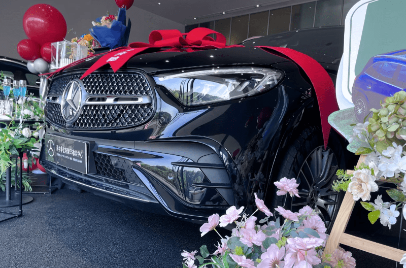 与奔驰美好相遇|奔驰glc suv交车仪式_搜狐汽车_搜狐网