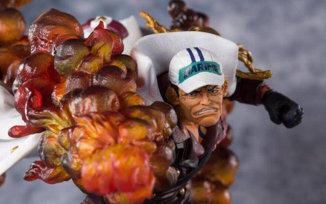 海贼王:集英社推出三大将新手办,高度刻画出他们的战斗场面_赤犬_青雉