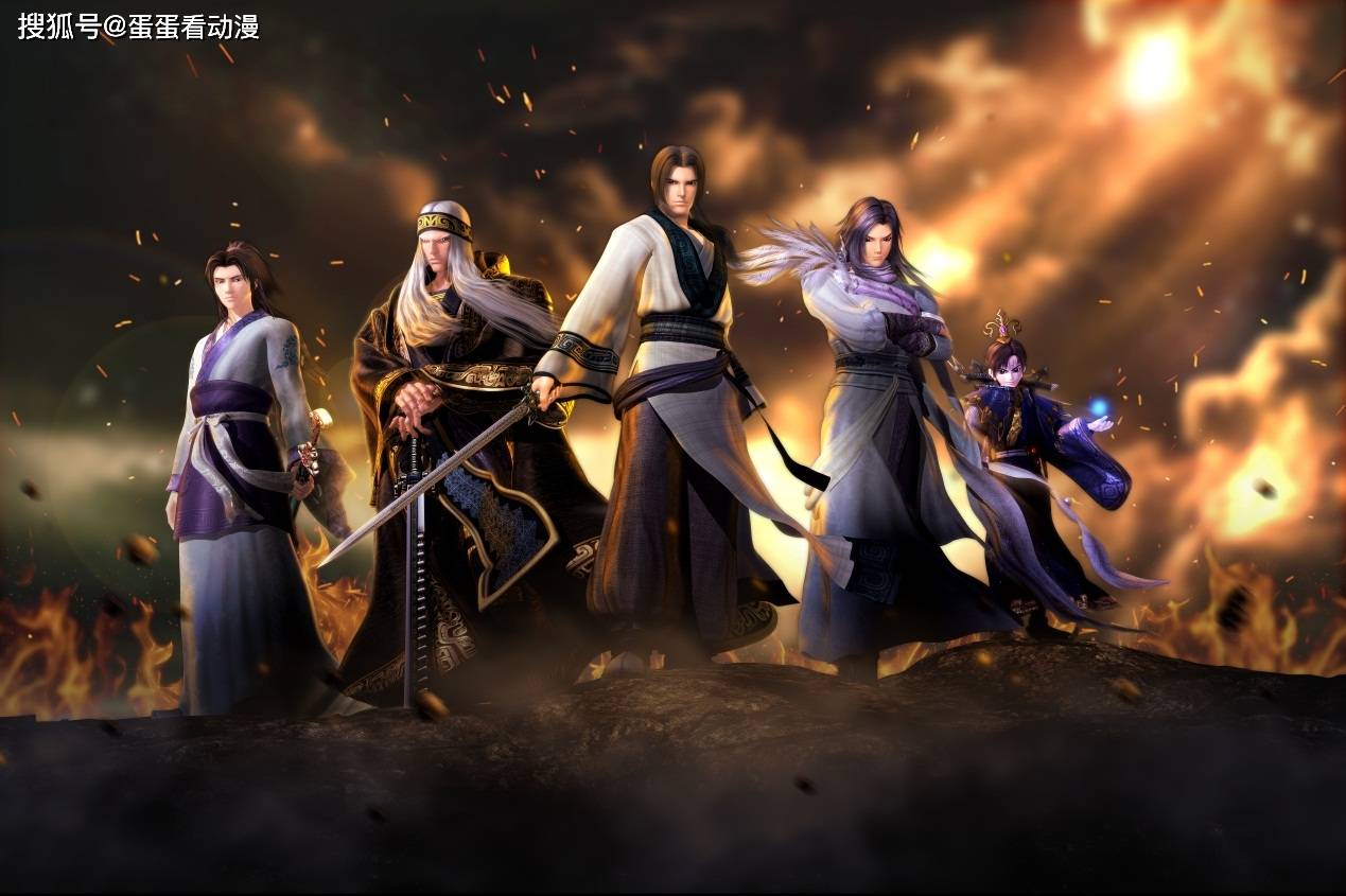 盘点玄机科技最受欢迎5部动漫,武庚纪倒数!_作品_秦时明月_故事