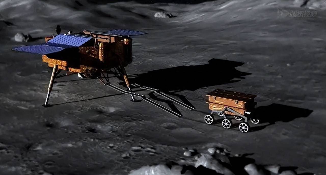 月船3号登月造假?有博主质疑:登月背景与中国发布月面地形相似