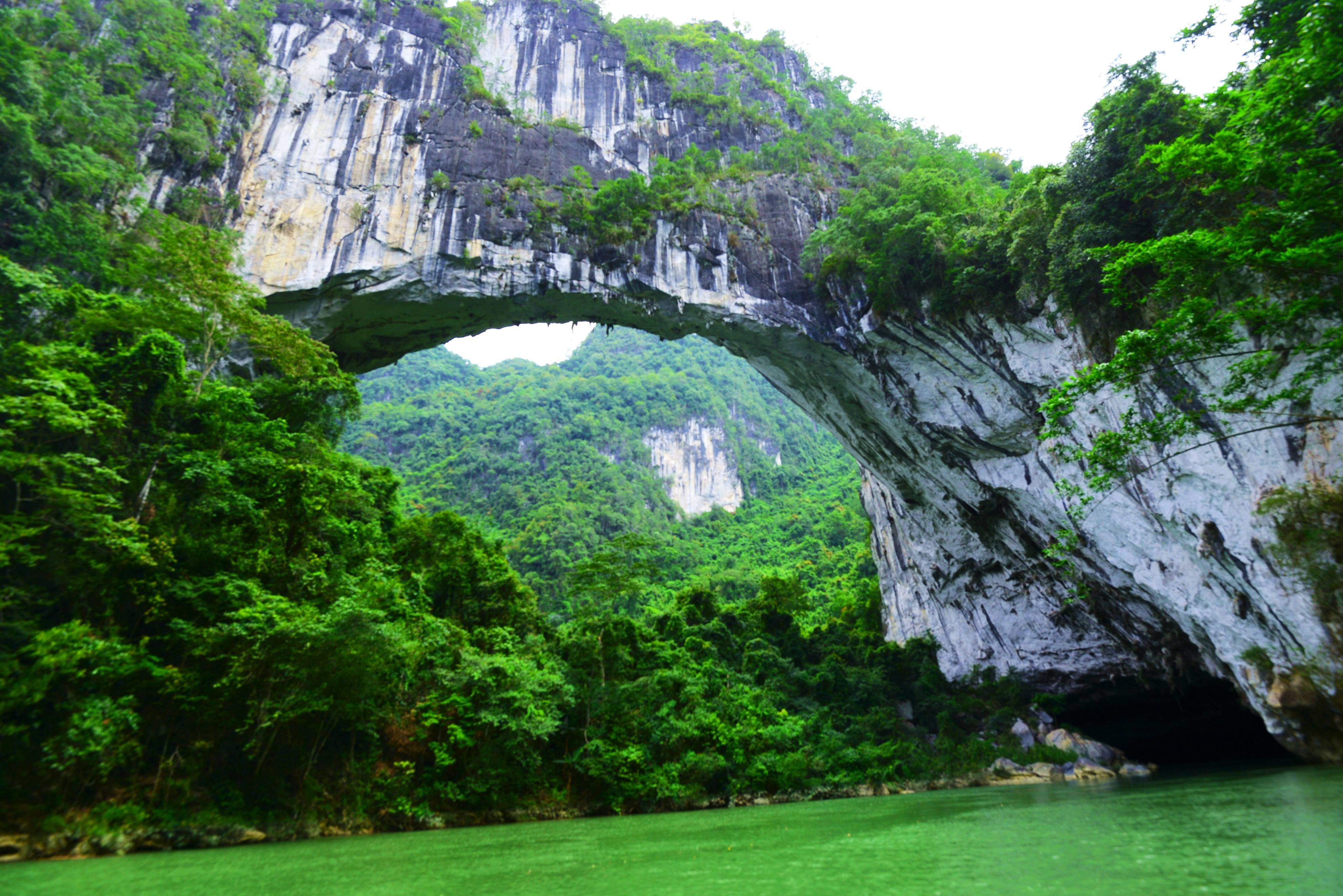 柳河_竹筏_景区