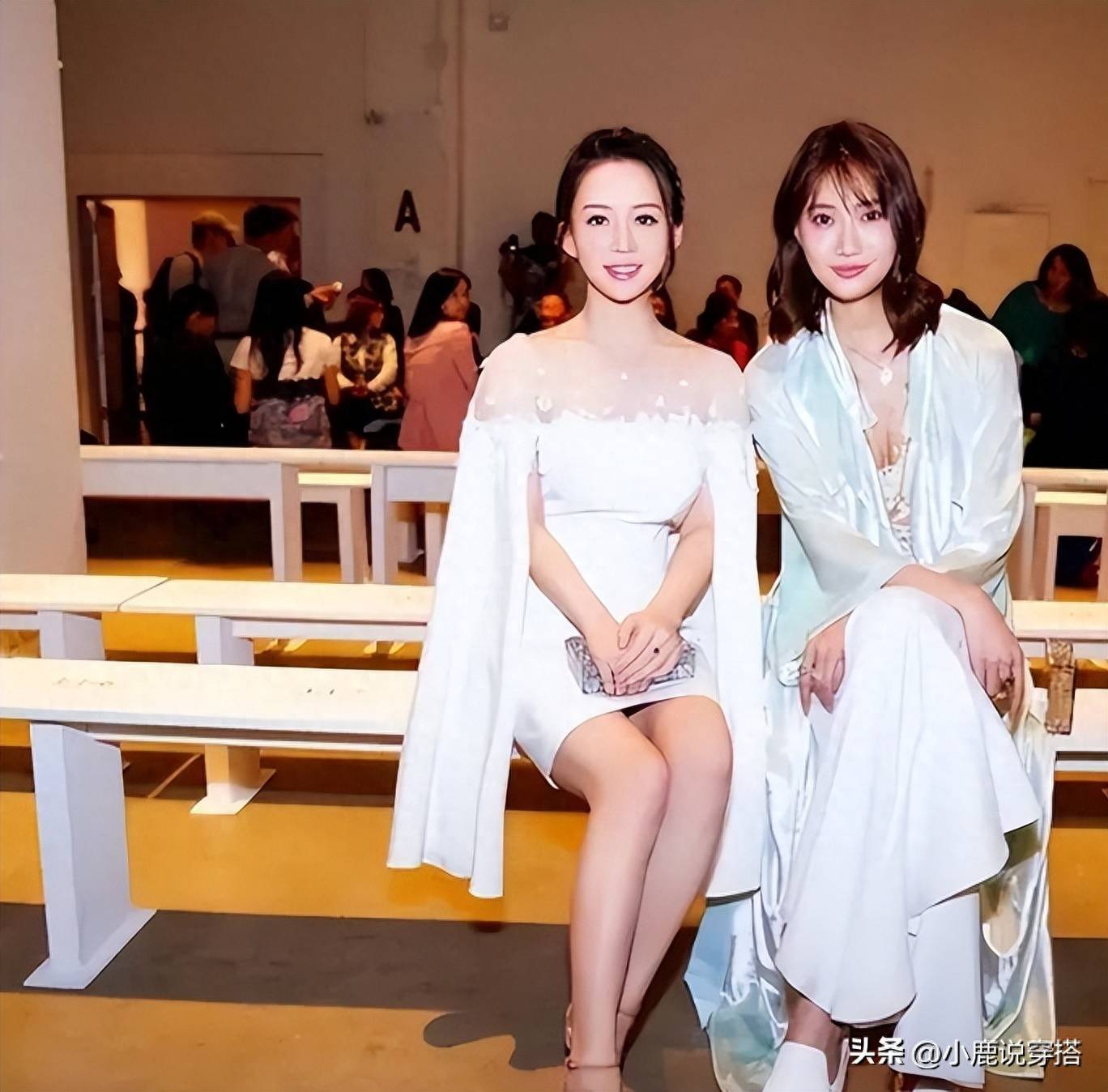 九球天后潘晓婷好时尚,穿白裙巴掌腰惹眼,侧身一看太惊艳了_造型_白色