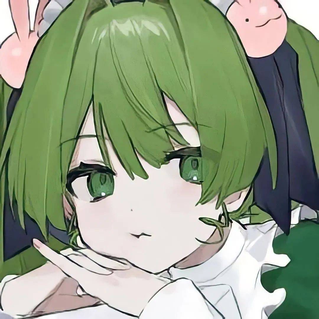 动漫头像丨绿色系动漫头像