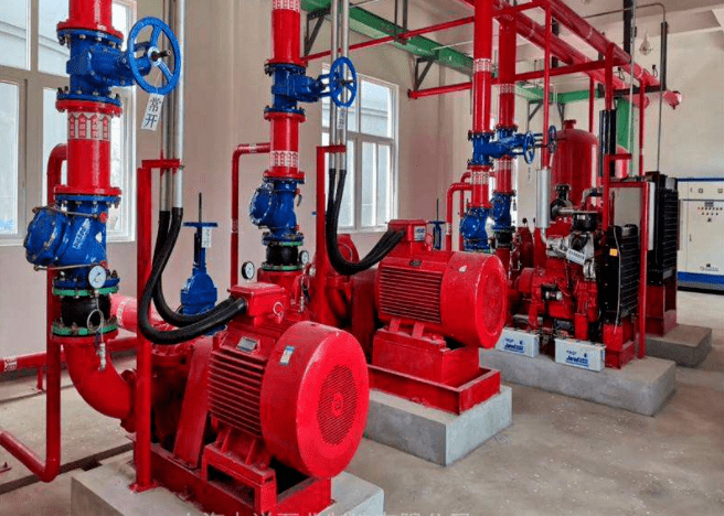 喷射型自动射流消防水炮和喷淋系统合用管网三点疑问_水泵_报警阀