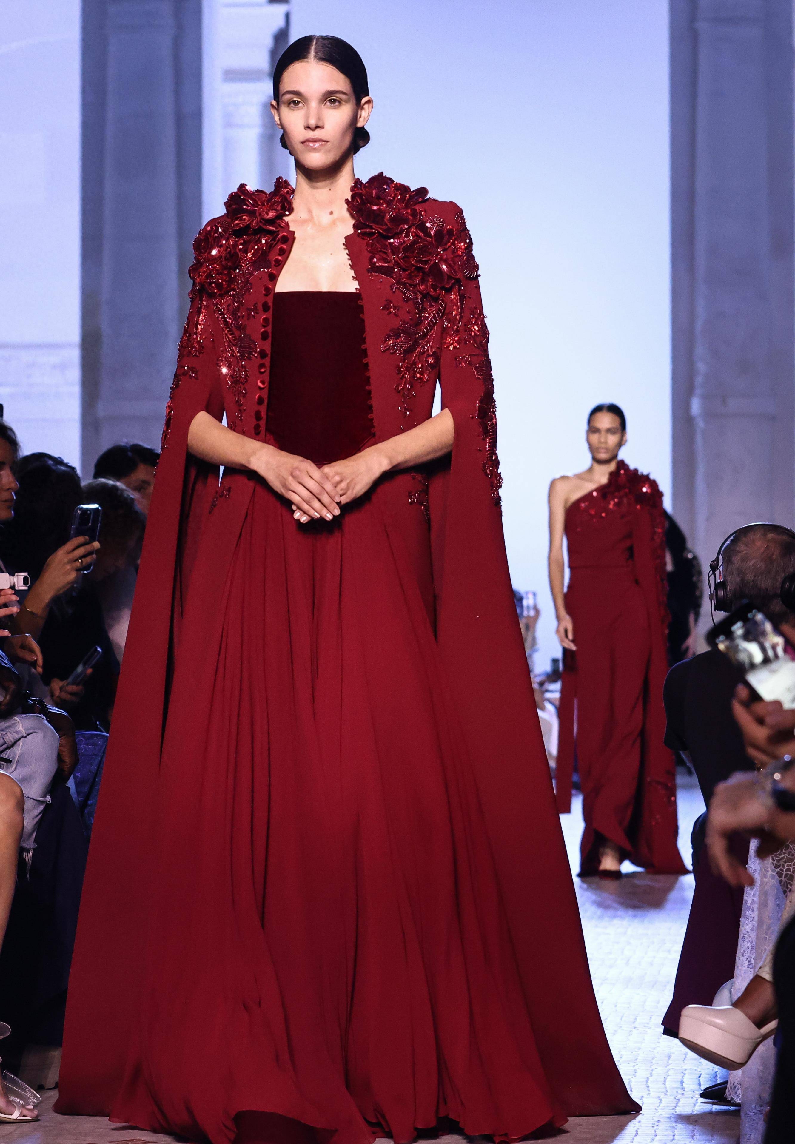 巴黎高级定制周–eliesaab时装秀