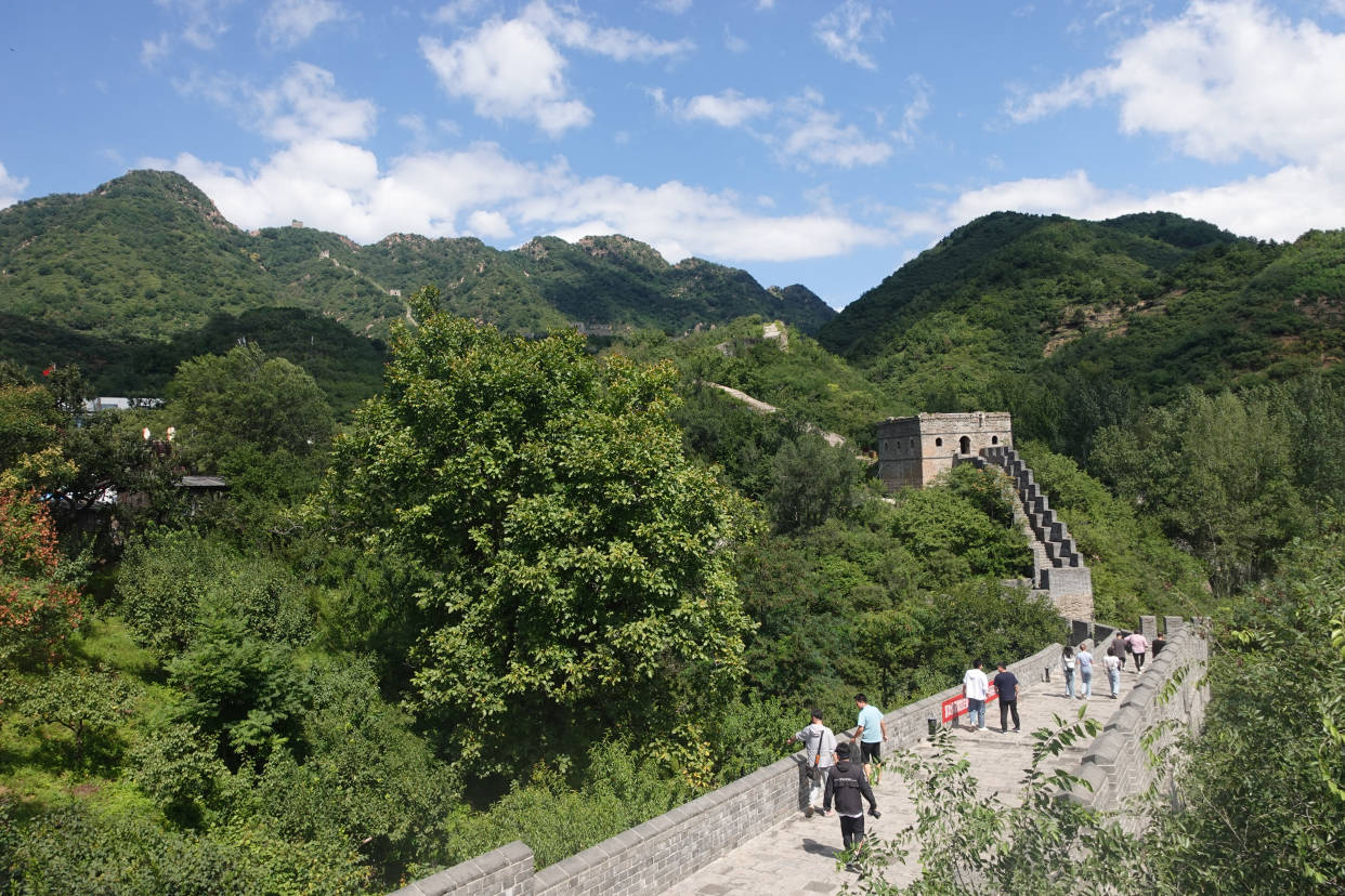 河北唐山迁西青山关景区初秋时节美景如画令人神往