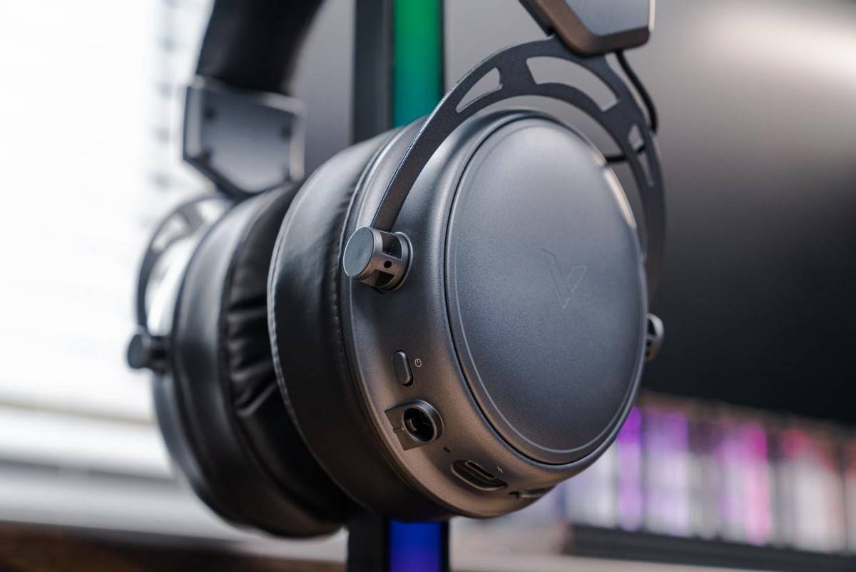 双模无线连接、双音腔 雷柏VH800游戏耳机测评