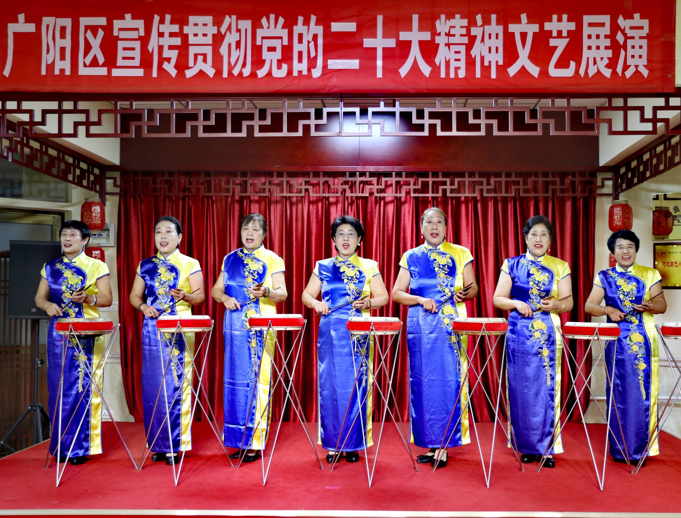 耕耘在传承的沃土上:广阳曲苑曲艺社第八十九期展演_活动_表演唱_快板