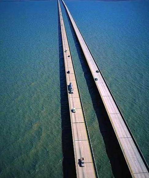 世界最长的7座桥5条在中国,最长的超过150公里_大桥_上海浦东_青岛