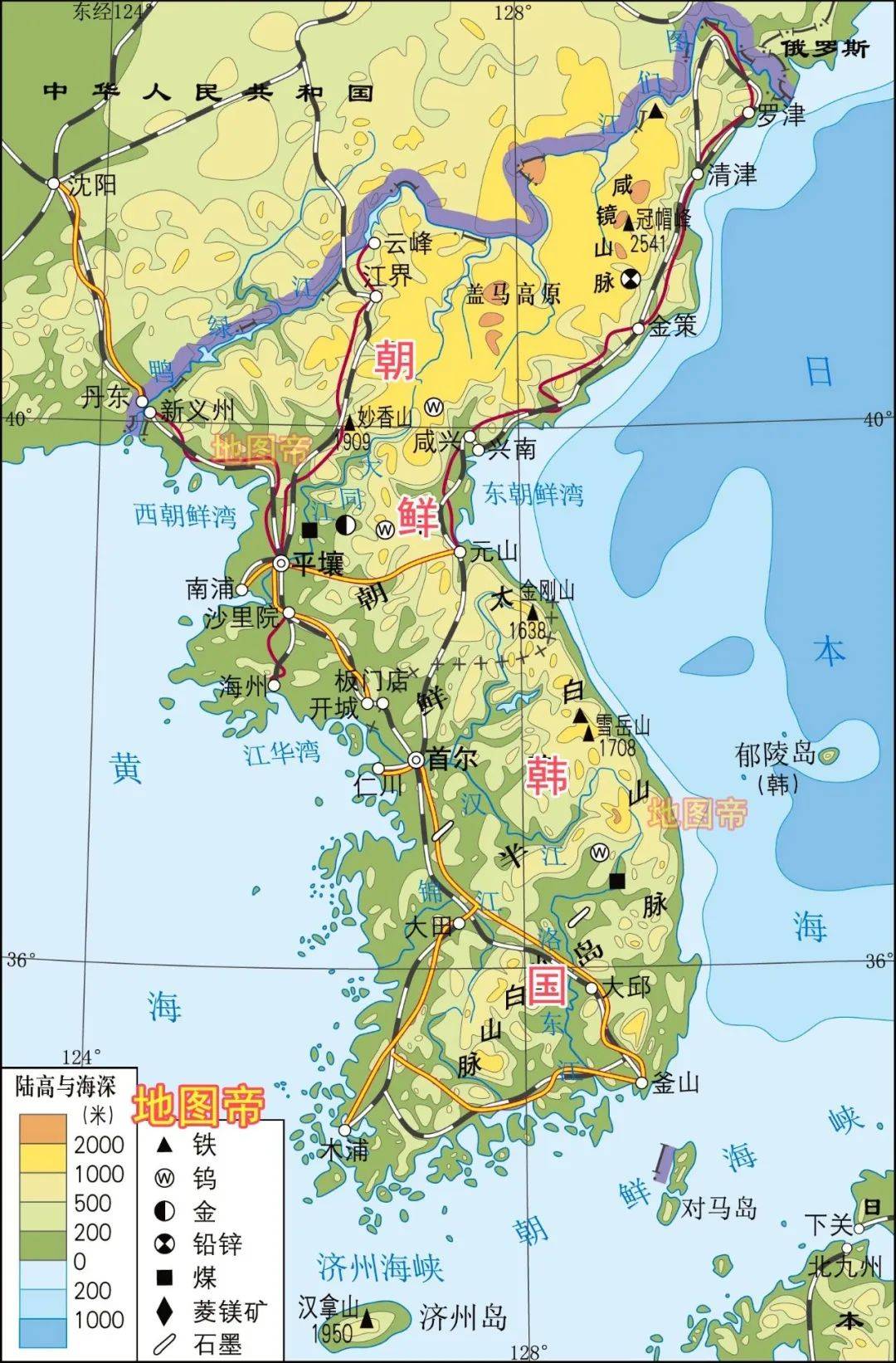 中国有哪八个海上邻国？
