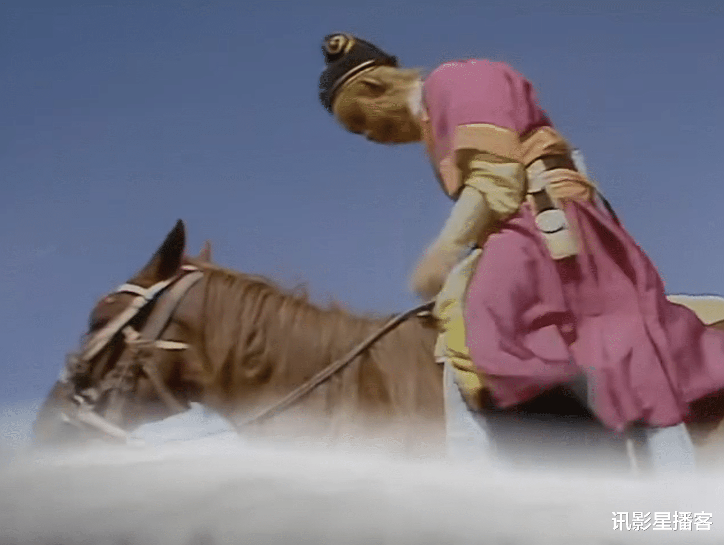 方向跑起来,果然效果就出来了,就连孙悟空骑马飞奔的镜头也一并完成了