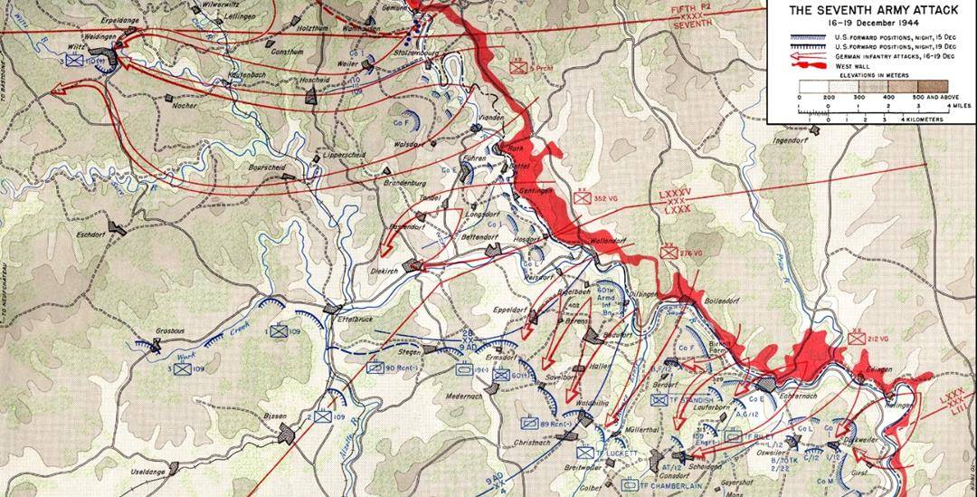 纳粹德国的最后逆袭,垂死挣扎的阿登反击战,效果到底如何?