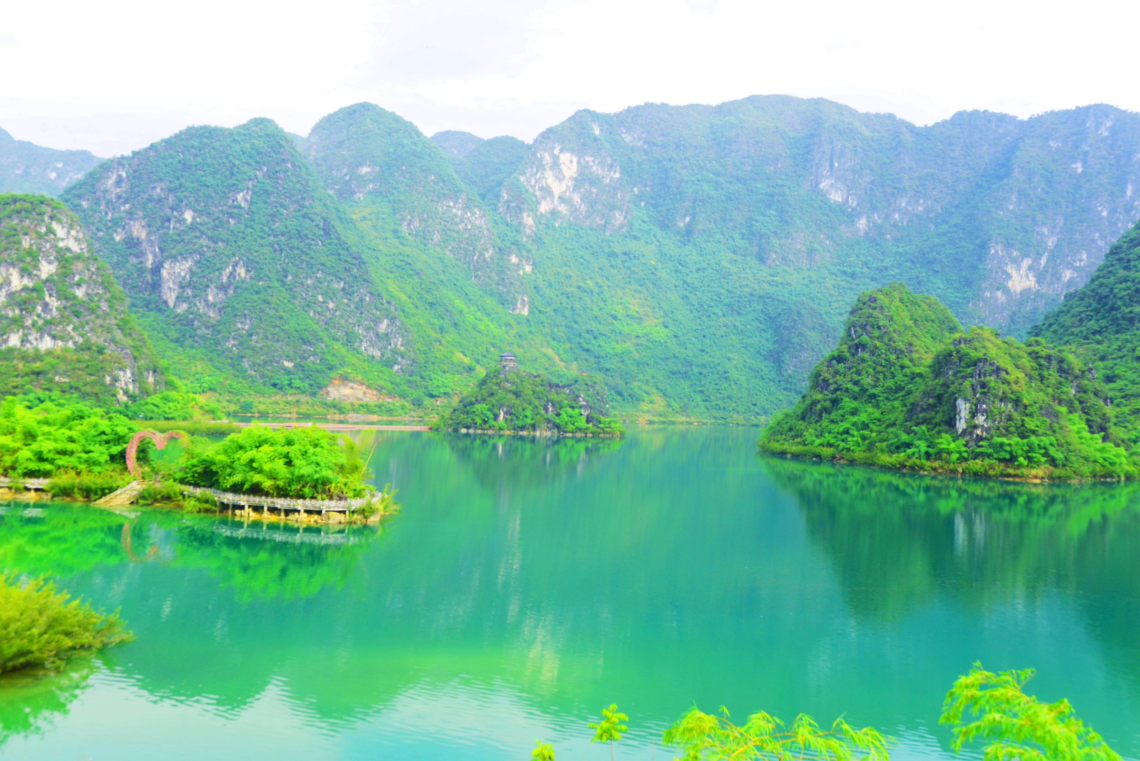 浩坤湖景区图片