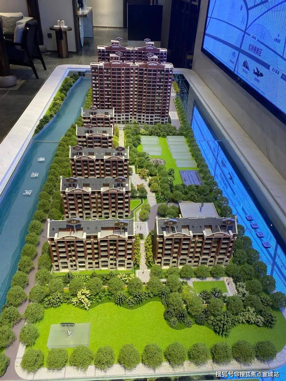 沙盘实拍图「海伦堡·玖悦源筑」又名上海市南翔新猗园生活广场位于