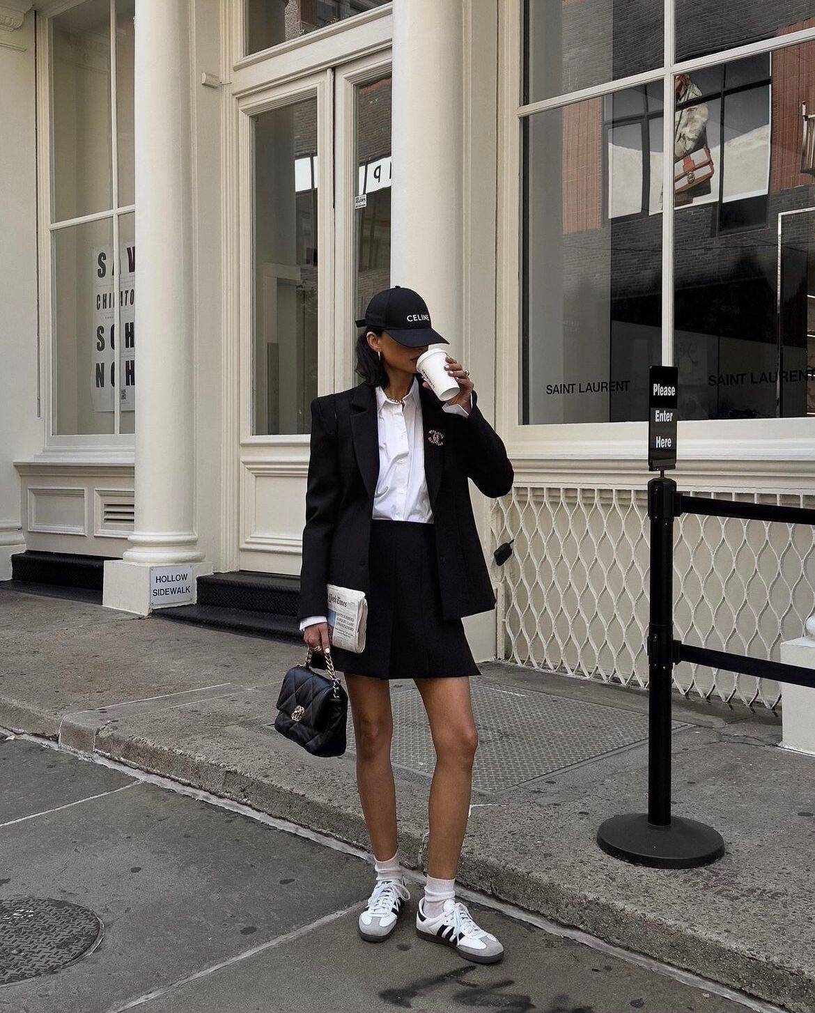 纽约博主venetia是一位基本不露脸的时尚博主.