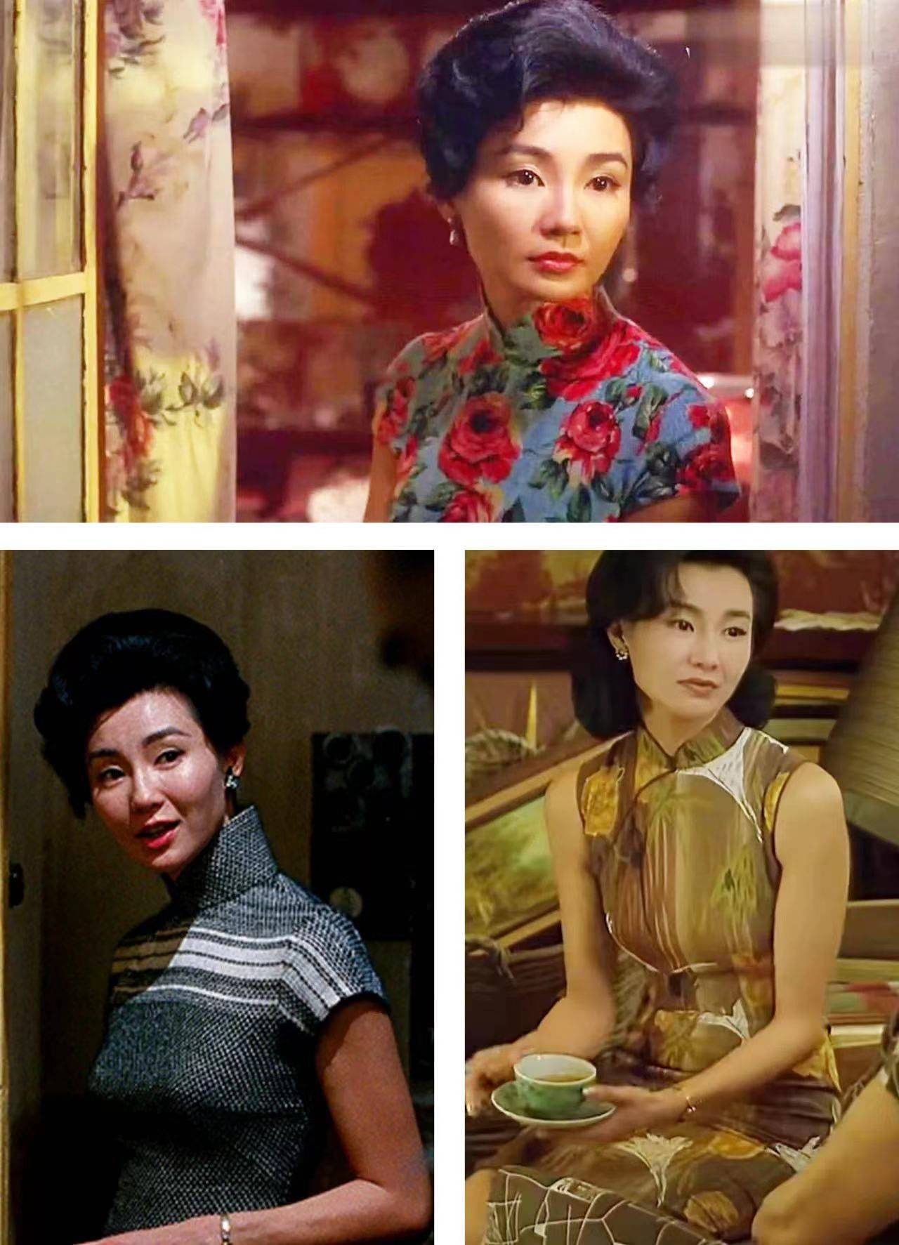 22年前《花样年华》中的张曼玉,是旗袍女子天花板没错吧!