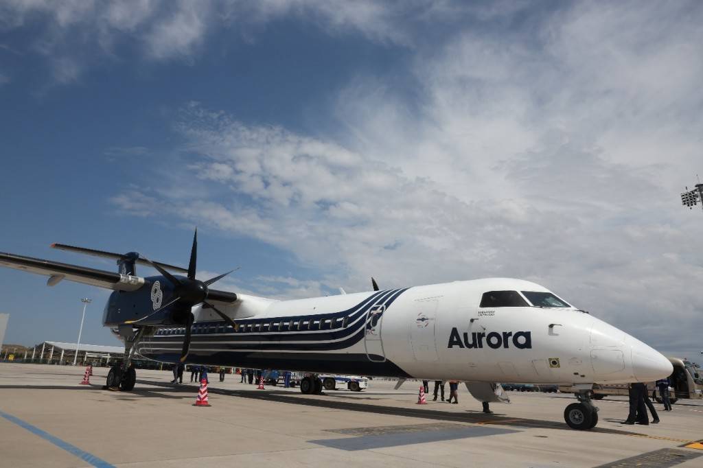 奥罗拉航空南萨哈林斯克—哈尔滨航线航班号为hz4698/9,每周二,06:00