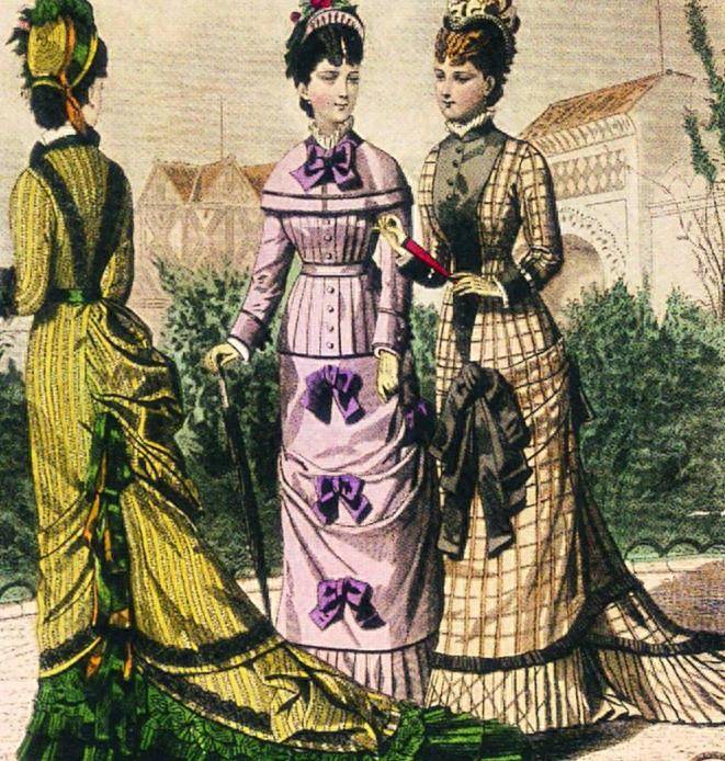 十八世纪法国女性的着装:风格发展,社会象征和身份表达_服装_装饰