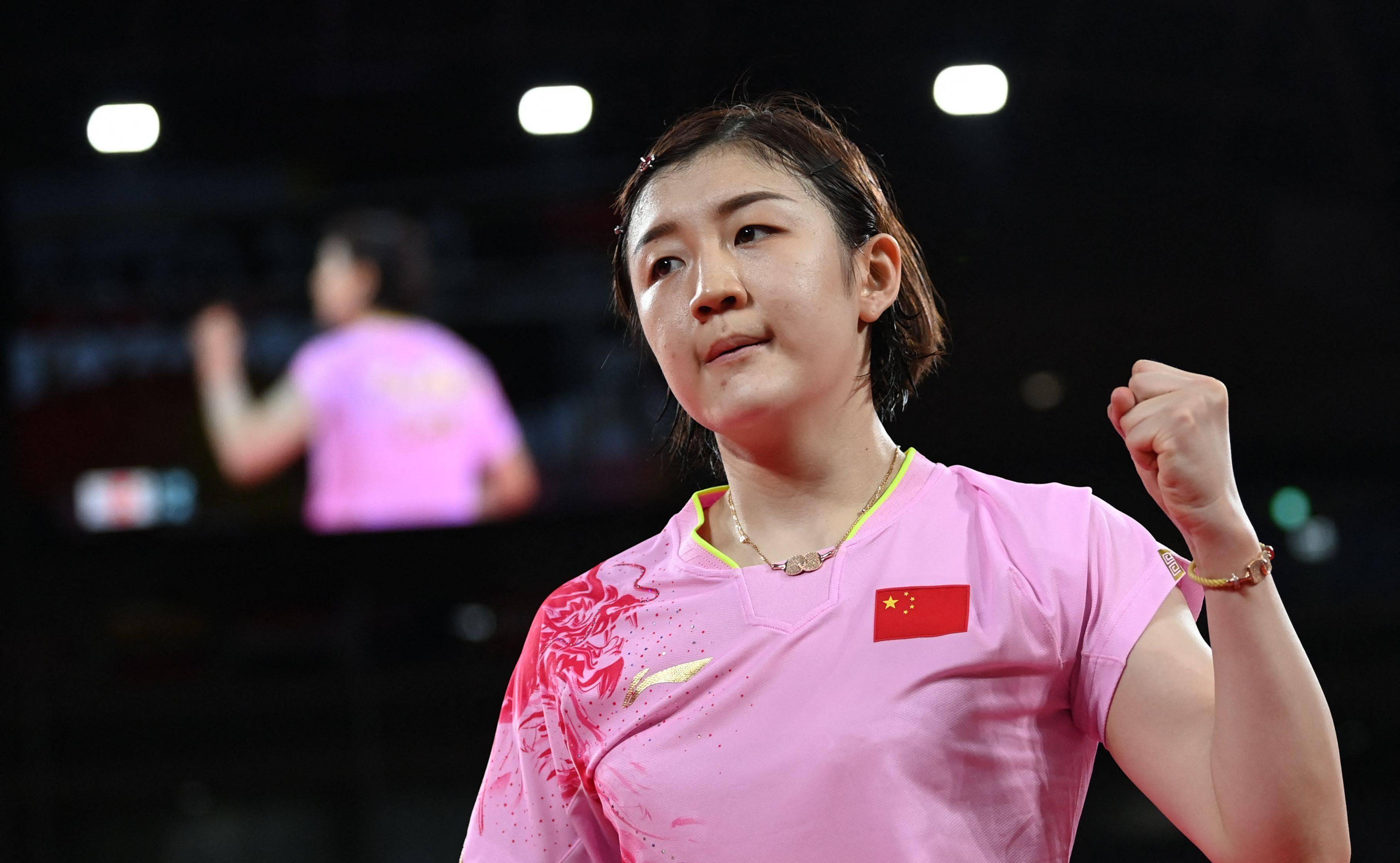 陈梦哭成泪人,国乒传奇正式谢幕,刘国梁遗憾,李隼送别_刘诗雯_退役