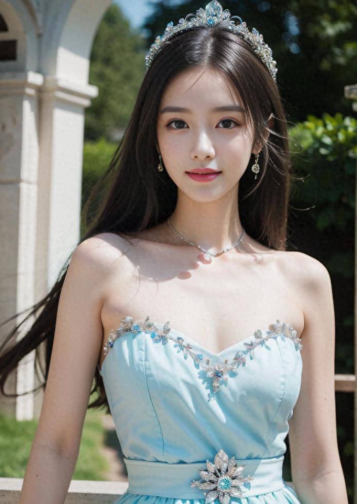 高清美女壁纸,完美身材,公主衣的绝美脸蛋_姐姐_魅力_白色