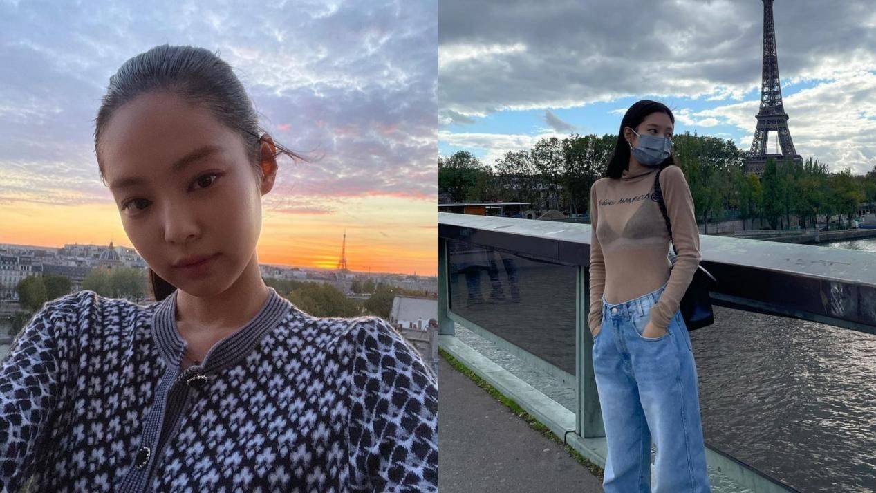 blackpink成员jennie出席香奈儿活动妆容爆出,依旧是好身材_jennie