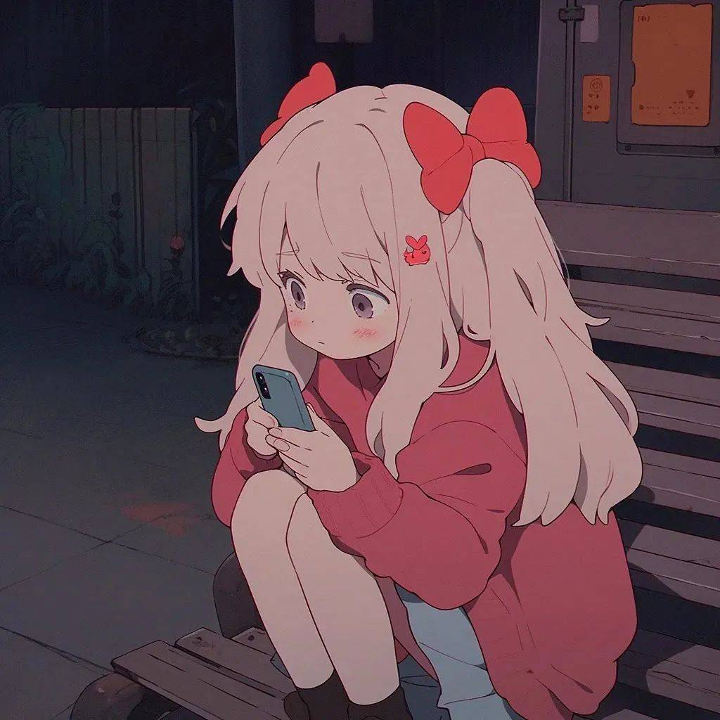 可爱到打滚的动漫女头_都说_网络_围巾