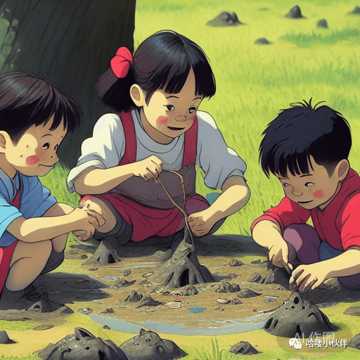 请将镜头对准:童年的泥坑_小胖妞_小伙伴_游戏