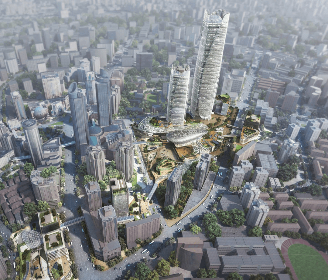 上海浦西第一高楼封顶,工程创下多个上海之最