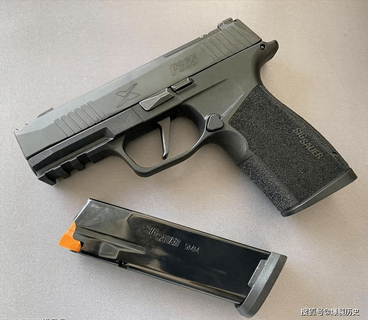 美国现役的m17,m18其实就是西格绍尔的p320