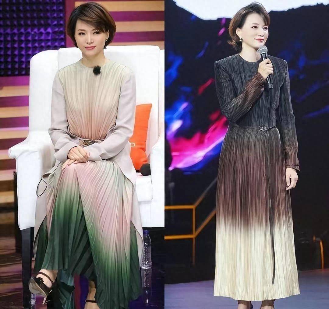 看看董卿这样打扮多美啊_裙子_颜色_身材