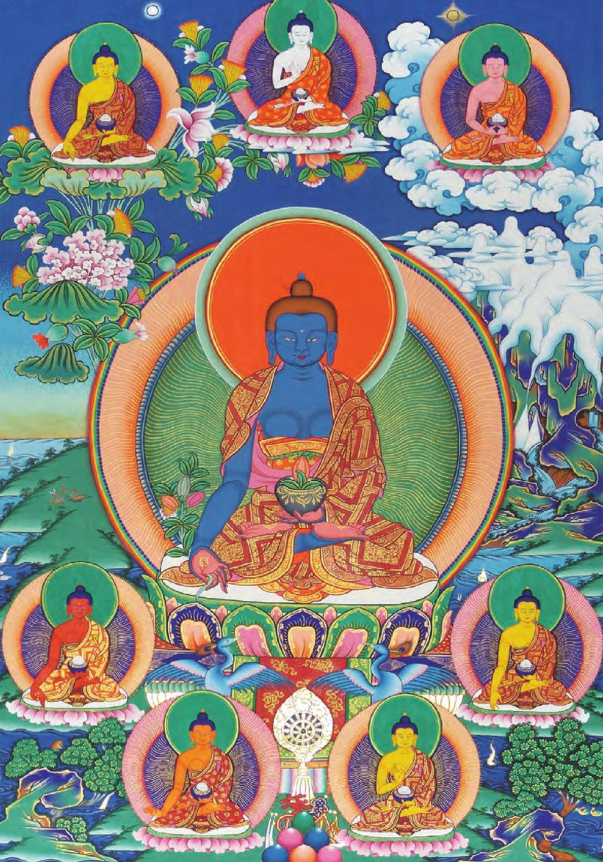 佛教排位图图片
