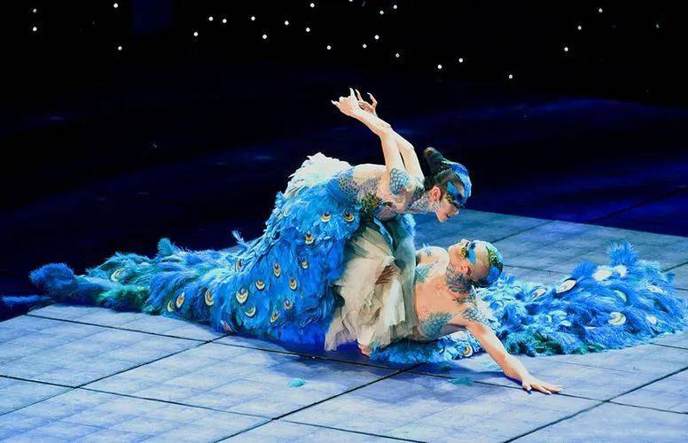 把孔雀模仿得出神入化,杨丽萍因此一举成名并荣获中华民族20世纪舞蹈